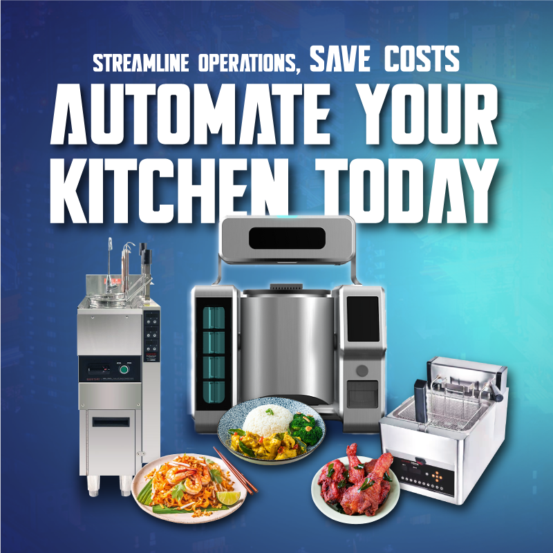 Streamline Operations, Save Costs : Automate Your Kitchen Today!