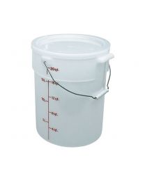 Cambro PWB22148 Pail With Bail White