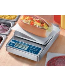 Edlund EDL-10 Heavy Duty Multi-Function Stainles Steel Digital Scale With Rechargable Battery Pack