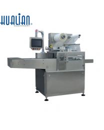 Hua Lian HVT-450A/2 Conveyor Tray Vacuum Packaging Machine W/ Map Vacuum & Gas Function