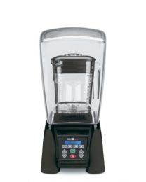 Waring MX1500XTPSEE 1.5LT 4- Programmable Beverage Station With 3hp Motor, Electronic Control & Sound Enclosure