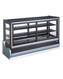 Corolla H-GA540VBF 3 Shelves Countertop Hot Pastry Showcase With Sliding Doors In Front & Back