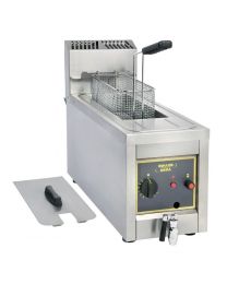 Roller Grill RF8S 8lt Single Tank Electric Counter Fryer W/Timer