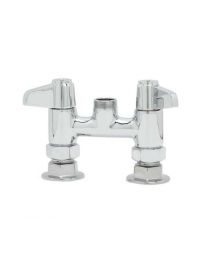 T&S 5F-4DLX00 Equip 4" Center Swivel Base Mixing Faucet