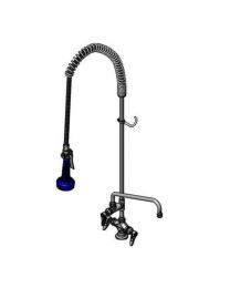 T&S B-0113A12B08C Low Flow Spray Valve Easy Install Pre-Rinse Unit With 12" Addon Faucet