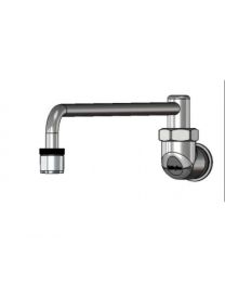 T&S EX-1WWF12 Wok Faucet W/ 12" Swing Nozzle, 2.2 Gpm Aerator