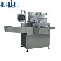 Hua Lian HVT-450A/2 Conveyor Tray Vacuum Packaging Machine W/ Map Vacuum & Gas Function