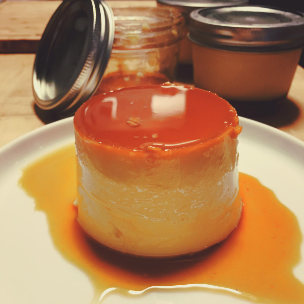 Creme Caramel with Vide Technology
