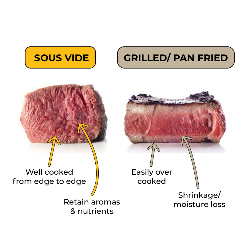 Sous Vide vs Grilled/Pan Fried