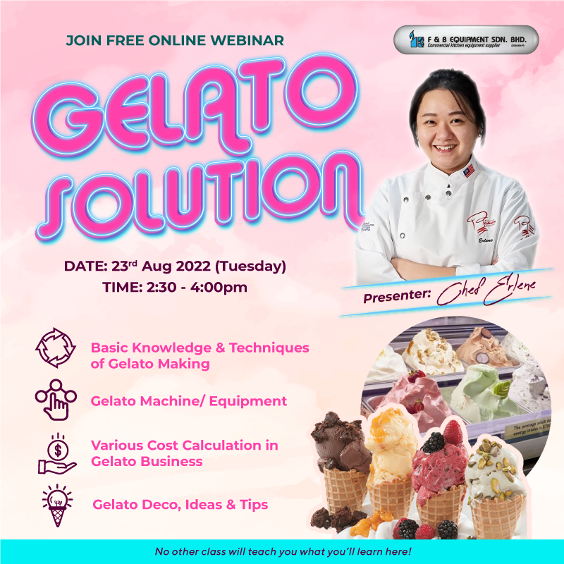 Free Online Gelato Webinar August 2022