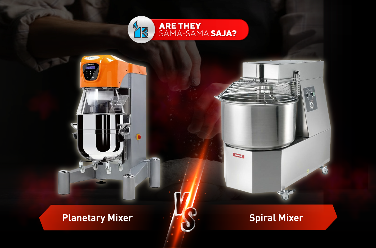 Planetary Mixer vs Spiral Mixer