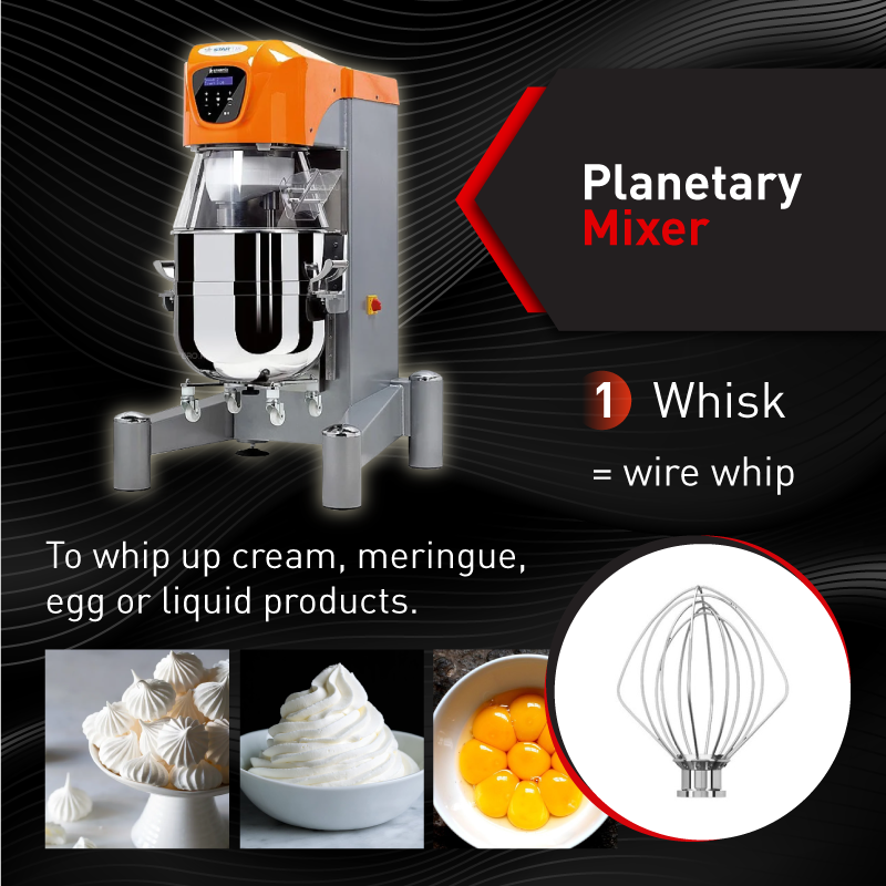 Planetary Mixer - Whisk (wire whip)